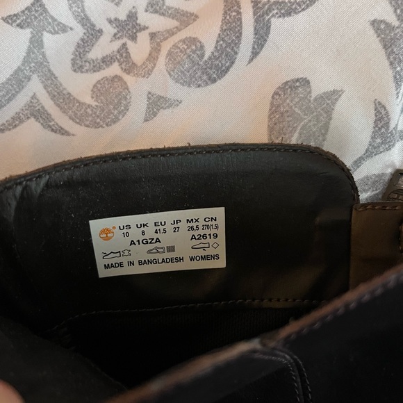 Timberland tall brown boots - never worn - size 10 ladies - Picture 5 of 5